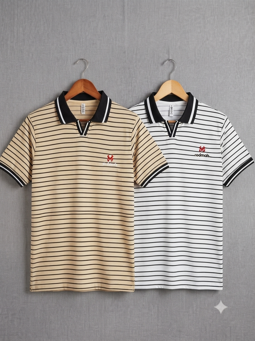 Oldmoney Polo (white+cream)